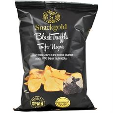 WEIBEL GOURMET CHIPS, SORT TRØFFEL, 40 G